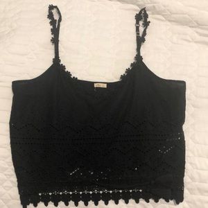 Hollister crop tank top